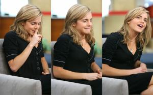 Emma Watson Diffeent Expressions Wide wallpaper thumb
