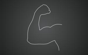Biceps Muscle Strength Minimalism wallpaper thumb