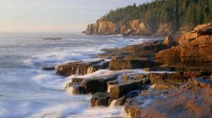 Otter Cliff Acadia Np Maine wallpaper thumb
