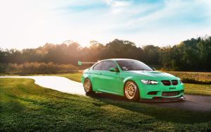 BMW M3 Coupe, Green Hell, S65 E92 supercar wallpaper thumb