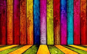 Colorful wooden abstract wallpaper thumb