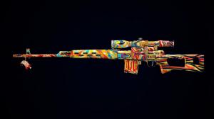 Colorful Gun Design wallpaper thumb