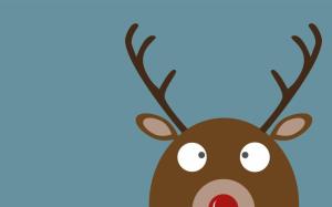 Deer Horns Christmas wallpaper thumb