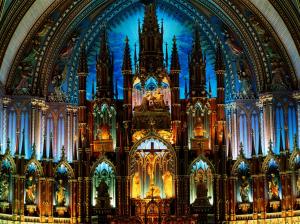 Notre Dame Basilica Canada HD wallpaper thumb