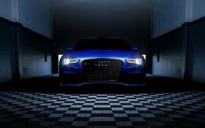 Blue Audi RS5 wallpaper thumb