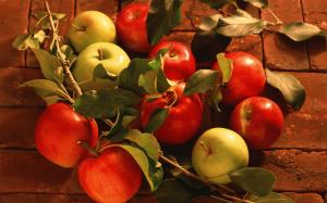 Green and Red Apples wallpaper thumb