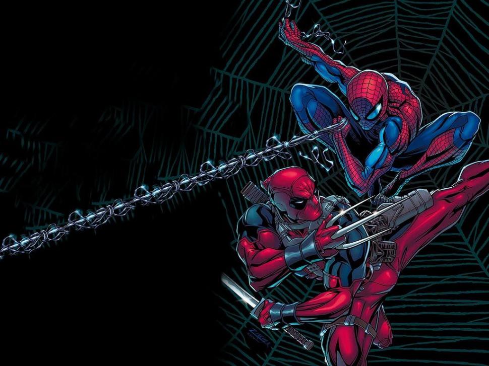 Spider-man Deadpool HD wallpaper | anime | Wallpaper Better