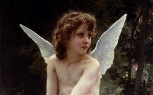 Love On The Look Out By Bouguereau wallpaper thumb