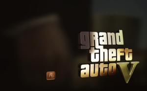 GTA 5 Gold Logo wallpaper thumb