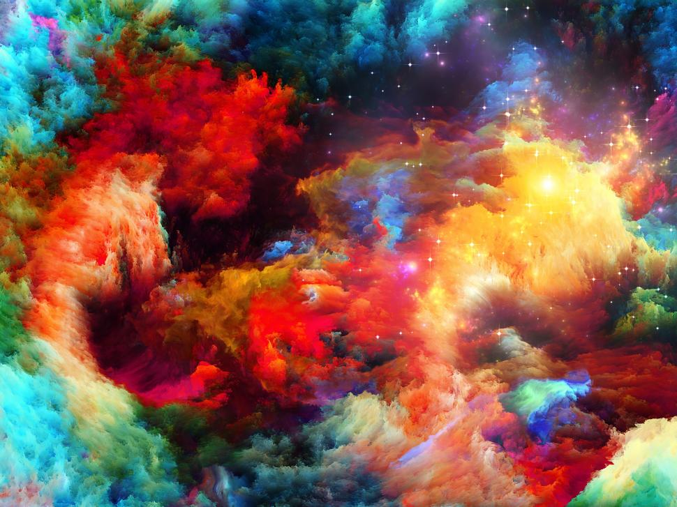 Colorful space, abstract design, stars wallpaper,Colorful HD wallpaper,Space HD wallpaper,Abstract HD wallpaper,Design HD wallpaper,Stars HD wallpaper,2560x1920 wallpaper