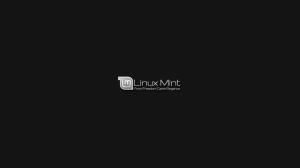 Linux Mint, Linux, GNU, Logo, Simple Background wallpaper thumb