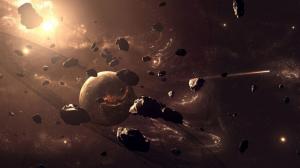 Outer Space Planets HD wallpaper thumb