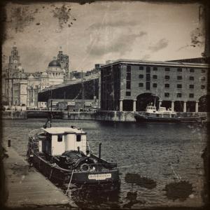 Ship, Liverpool, Monochrome, Dock, England, Building, Cityscape, Boat wallpaper thumb
