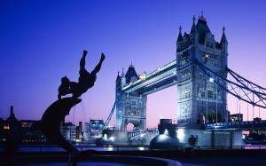 London Tower Bridge UK HD wallpaper thumb