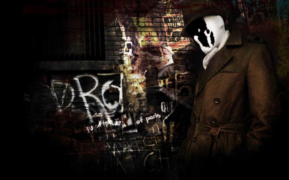 Rorschach in Watchmen wallpaper,rorschach HD wallpaper,watchmen HD wallpaper,2560x1600 wallpaper