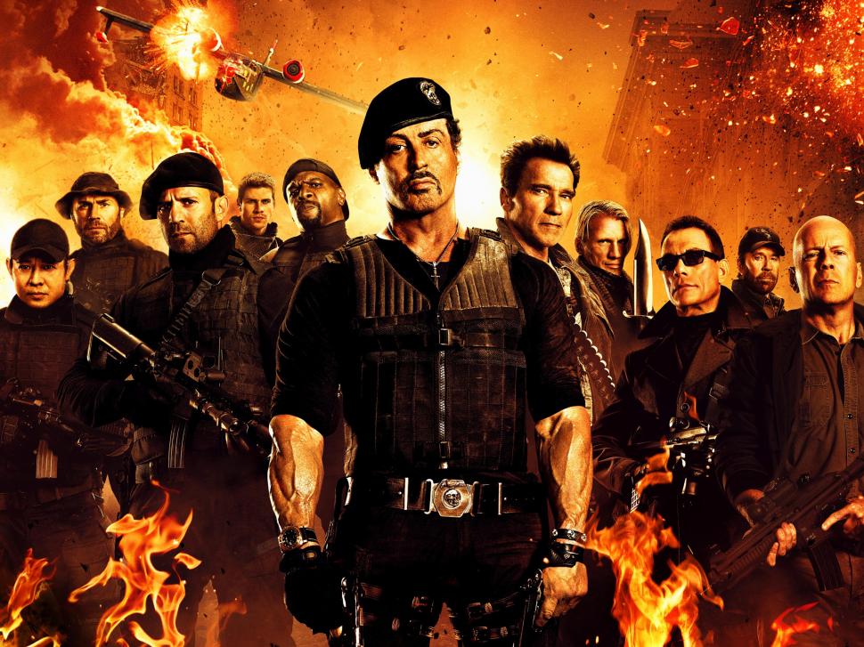 2012 The Expendables 2 wallpaper,2012 HD wallpaper,Expendables HD wallpaper,2560x1920 wallpaper