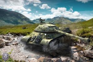 World of Tanks Tanks IS-3 Games 3D Graphics wallpaper thumb