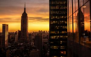Manhattan, New York, USA, Skyscapers wallpaper thumb
