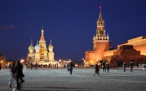 Cityscapes Russia Moscow Kremlin Red Square Saint Basil Cathedral Photo Download wallpaper thumb