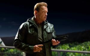 Arnold Schwarzenegger Terminator Genisys 2015 wallpaper thumb