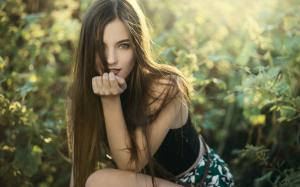 Beautiful Girl, Model, Outdoors, Nature wallpaper thumb