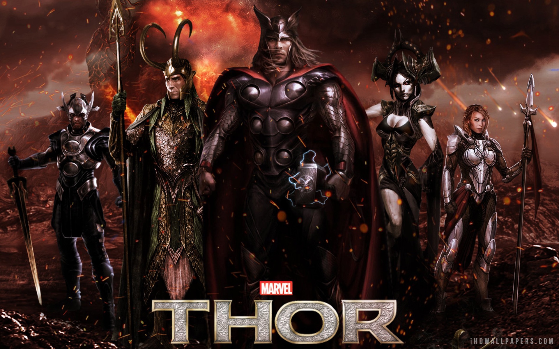 Thor Ragnarok Art wallpaper | movies and tv series | Wallpaper Better