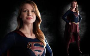 Melissa Benoist As Supergirl wallpaper thumb