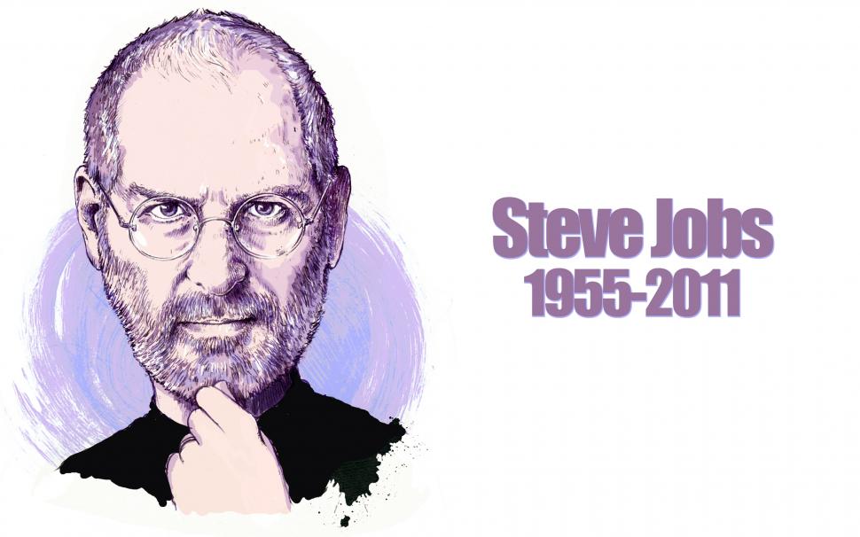 Steve Jobs Portrait wallpaper,apple HD wallpaper,drawing HD wallpaper,photo HD wallpaper,man HD wallpaper,2560x1600 wallpaper