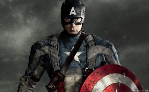 Chris Evans As Captain America in Civil War wallpaper thumb