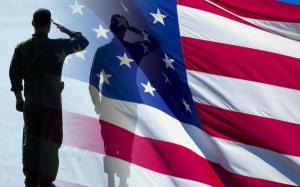 USA, Flag, Veterans Day, Star, Military wallpaper thumb