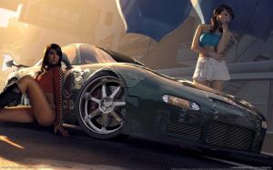 Need for Speed Prostreet Babes wallpaper thumb